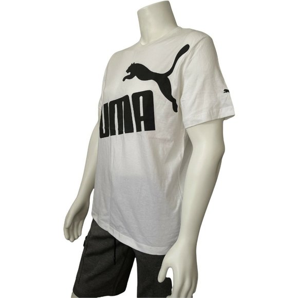 Men’s T-Shirt PUMA OFF SET TEE White #TD31748 Short Sleeve,Crew Neck Size L - Picture 3 of 11